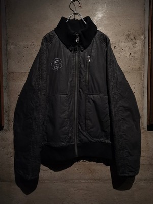 【Caka】"DIESEL" High Neck Design Padded  Jacket