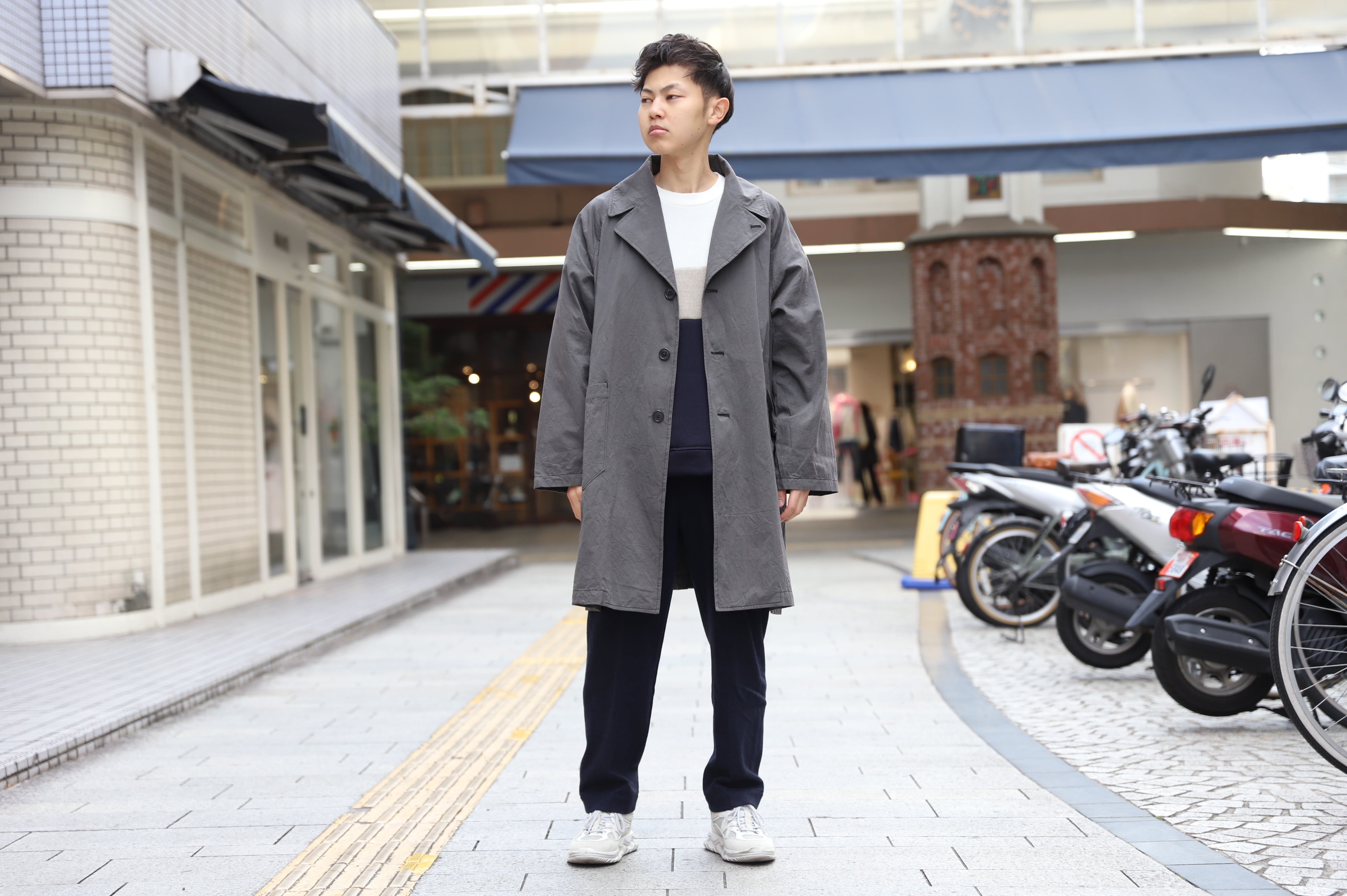 ORDINARY FITS】P COLLAR COAT col.CCL | theater(シアター)