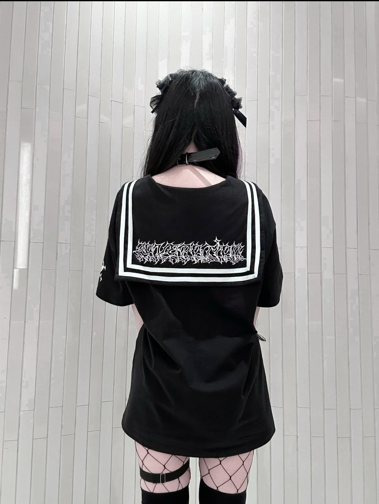 PSYNYXX.CN セーラーカラーtshirts | 韓国系ユニセックスTHICC