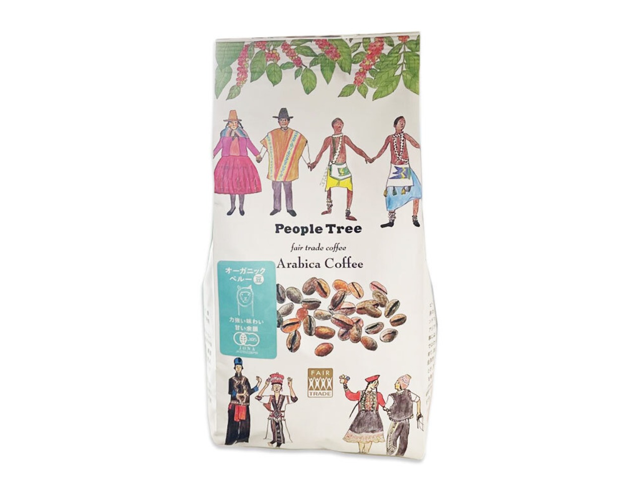 People Tree フェアトレードコーヒー＜豆 / 有機・ペルー＞ 160g[有機JAS認定]