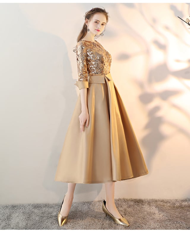 パーティードレス スパンコール キラキラ ラウンドネック 五分袖 すね丈 結婚式 発表会 お呼ばれ エレガント ロングワンピース 上質 ゴールド Xs S mlll 3l Dresszone パーティードレス スパンコール キラキラ ラウンドネック 五分袖 すね丈 結婚式 発表会 お呼ばれ エレガント ロングワンピース 上質 ゴールド Xs S mlll 3l Dresszone