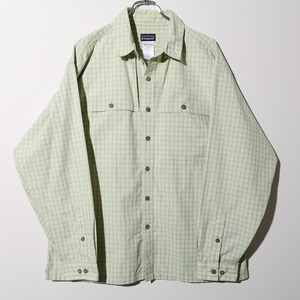 極美品 L 09年 L/S Island Hopper Shirt パタゴニア Patagonia アイランドホッパーシャツ 長袖