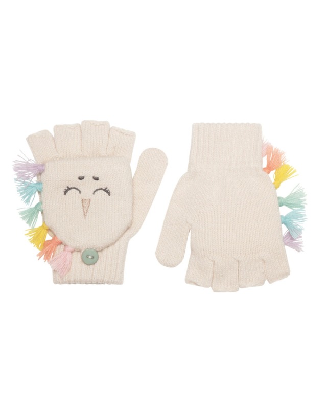 【Rockahula】RAINBOW UNICORN KNITTED GLOVES-MULTI / M2230