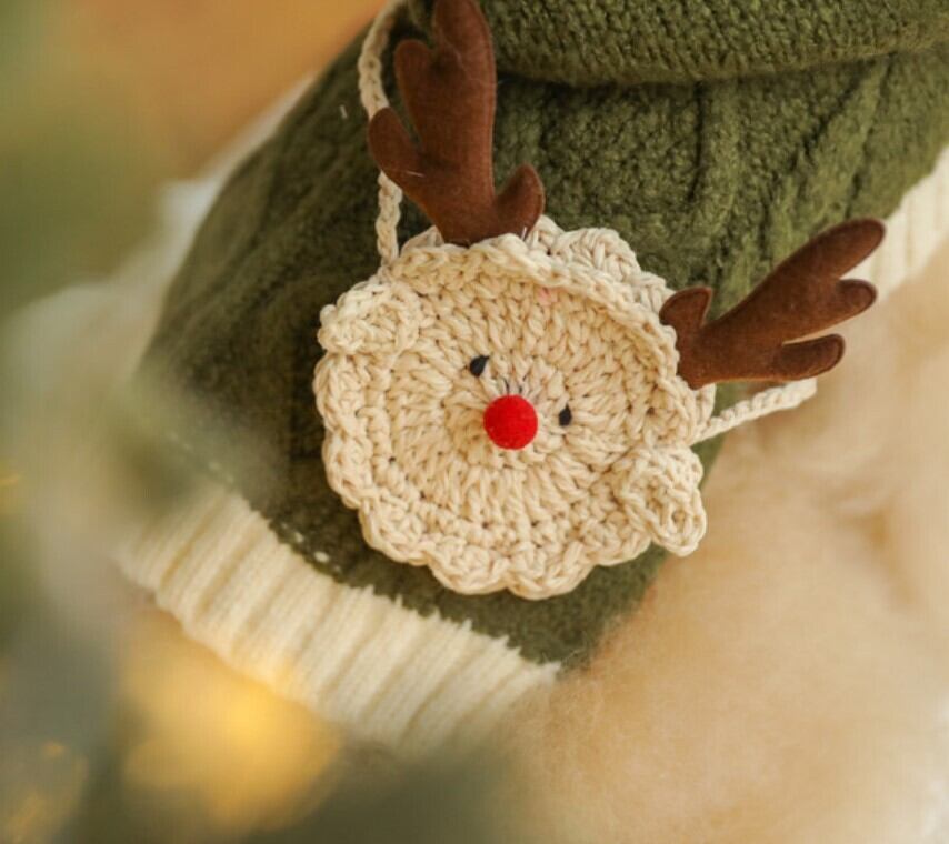 予約【ba＆ttang】Rudolf poodle crochet mini bag《Beige》