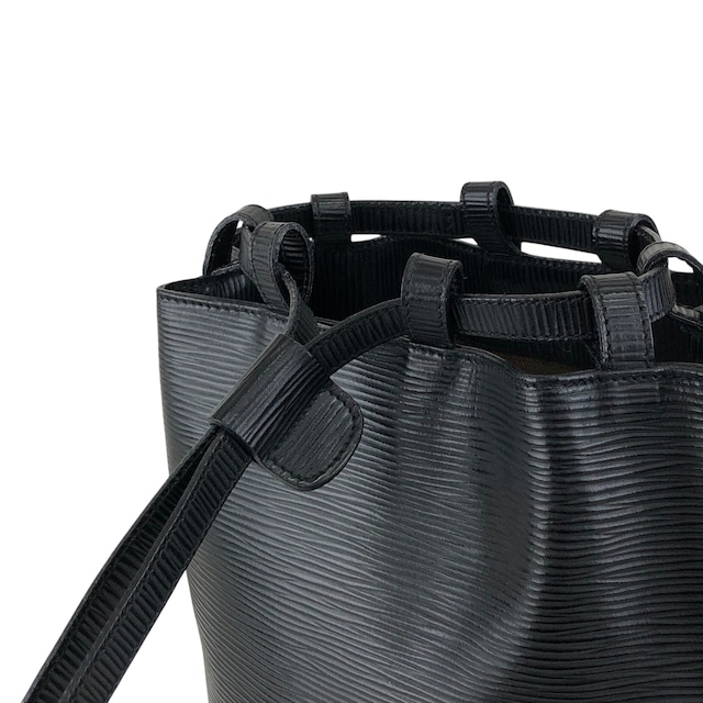 FENDI フェンディ ショルダーバッグ ブラック FFロゴ レザー バケツ型 vintage ヴィンテージ オールド 76k8ej