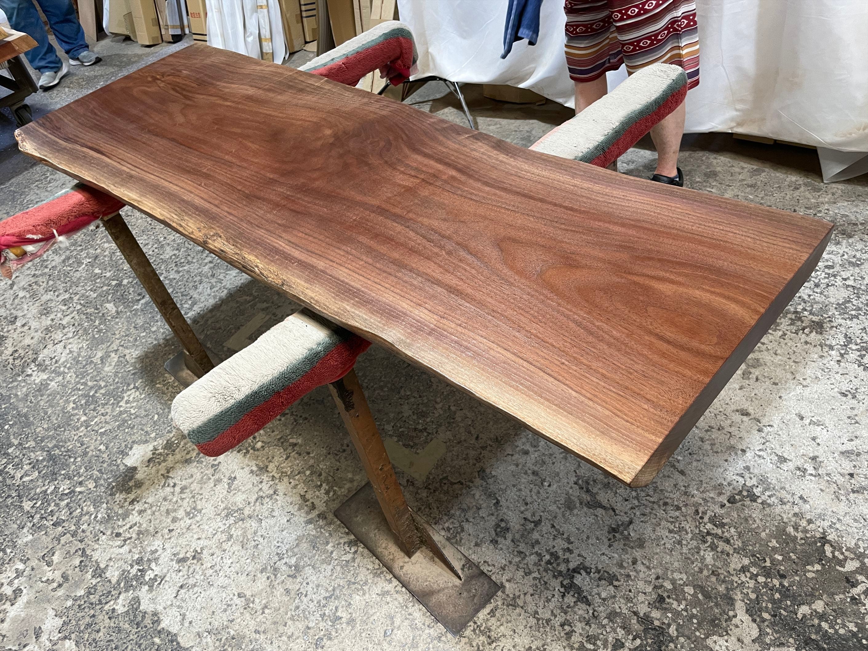 セージ　一枚板　ヴィンテージ　ウォールナット セージ 一枚板 ヴィンテージ ウォールナット セージ 一枚板