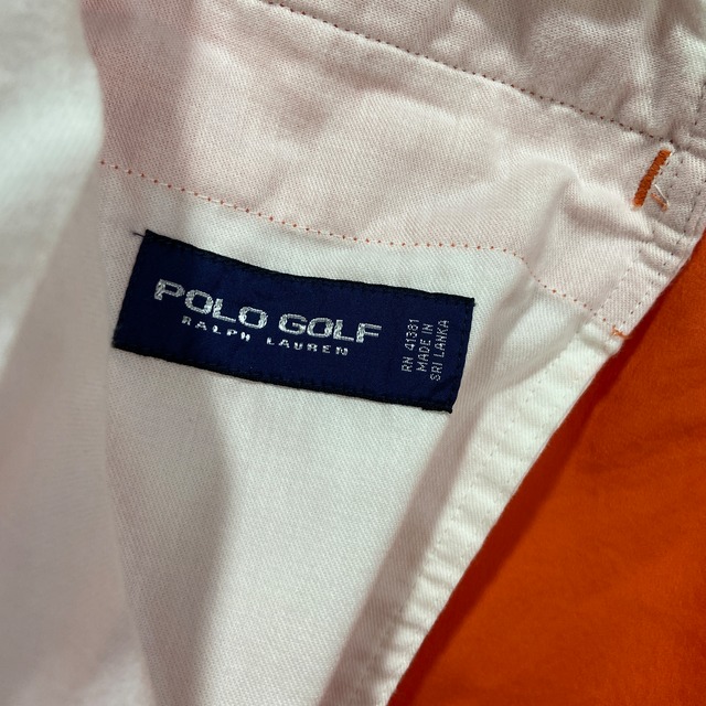 『送料無料』POLO GOLF ラルフローレン カラーチノパンツ オレンジ W36L32