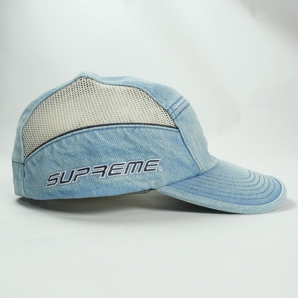 シュプリーム supreme キャップ　インディゴ Size【フリー】 SUPREME シュプリーム 26SS Side Mesh Piping Camp Cap