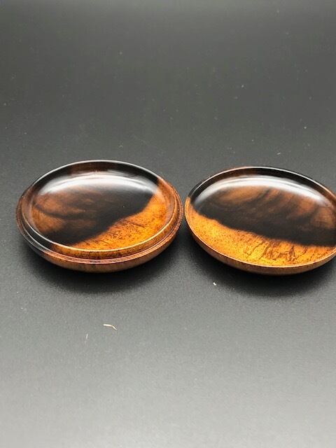 高崎秋峰「柿 香合」共箱 黒柿 柿蒔絵 茶道具 | kamakuraART