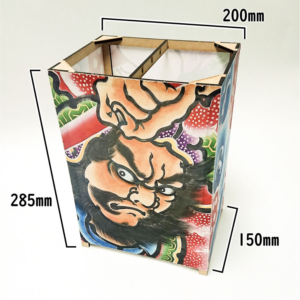 ねぷた灯篭クラフトキット（角形Sサイズ） | 簡単に作れるねぷたの工作