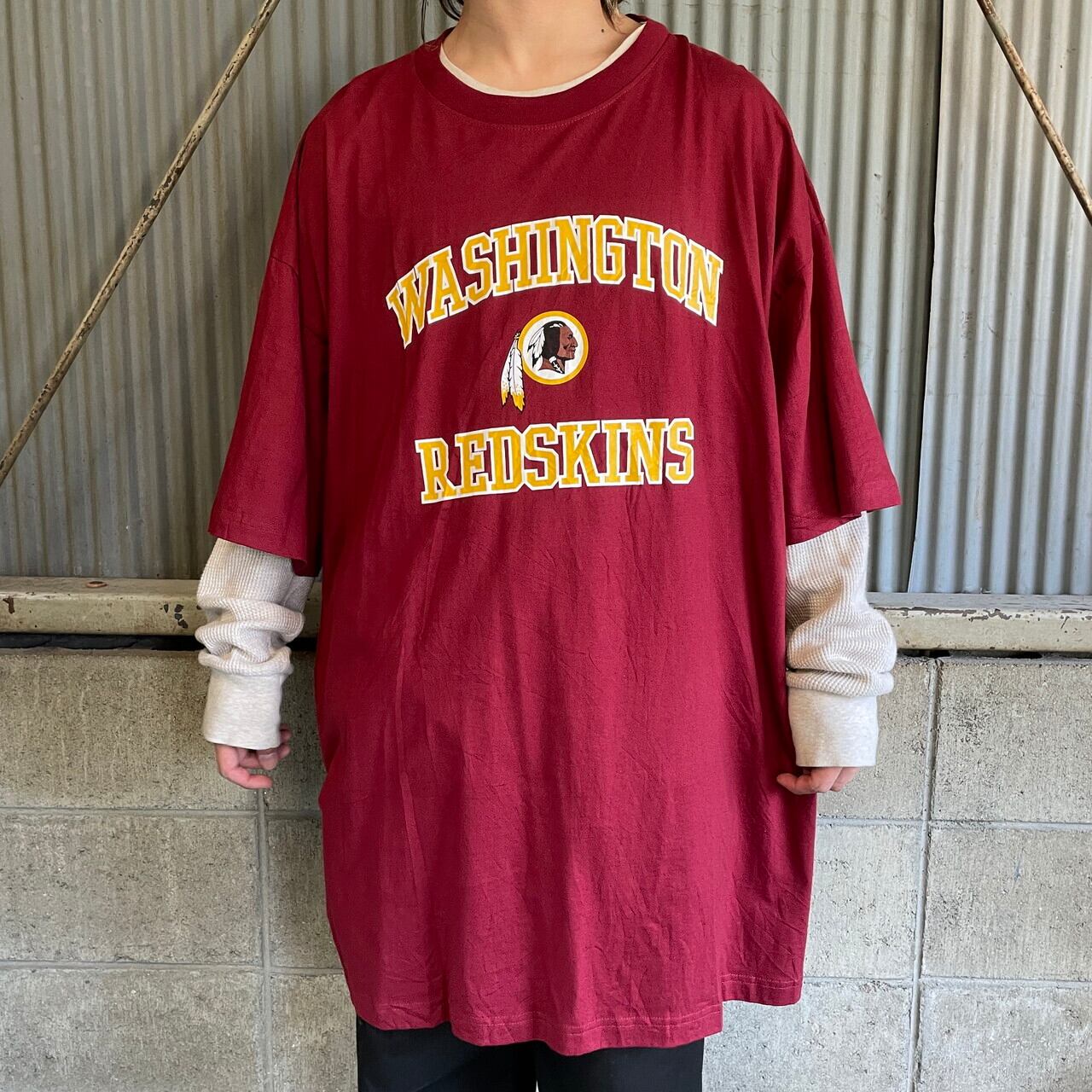デッドストック スーパービッグサイズ NFL ワシントンチームロゴ