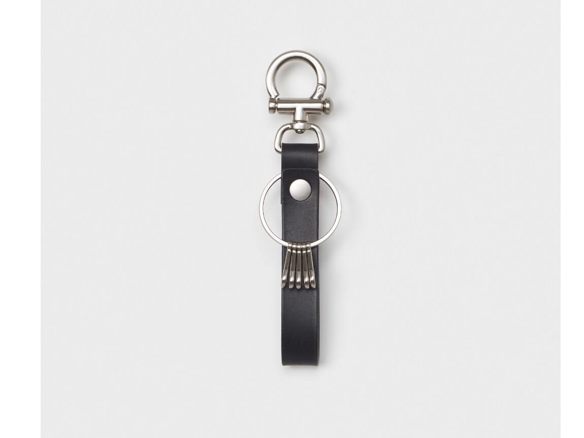 Hender Scheme key flock BLACK 牛革 Hender Scheme “ Key flock “ black | Lapel online store