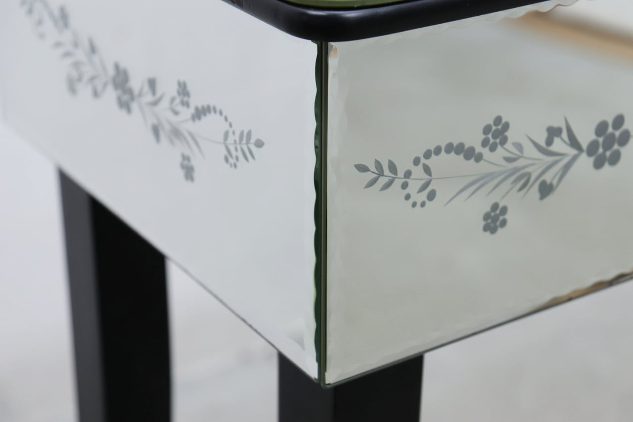 LAURA ASHLEY ローラアシュレイ ミラー 鏡面 コンソール ドレッサー