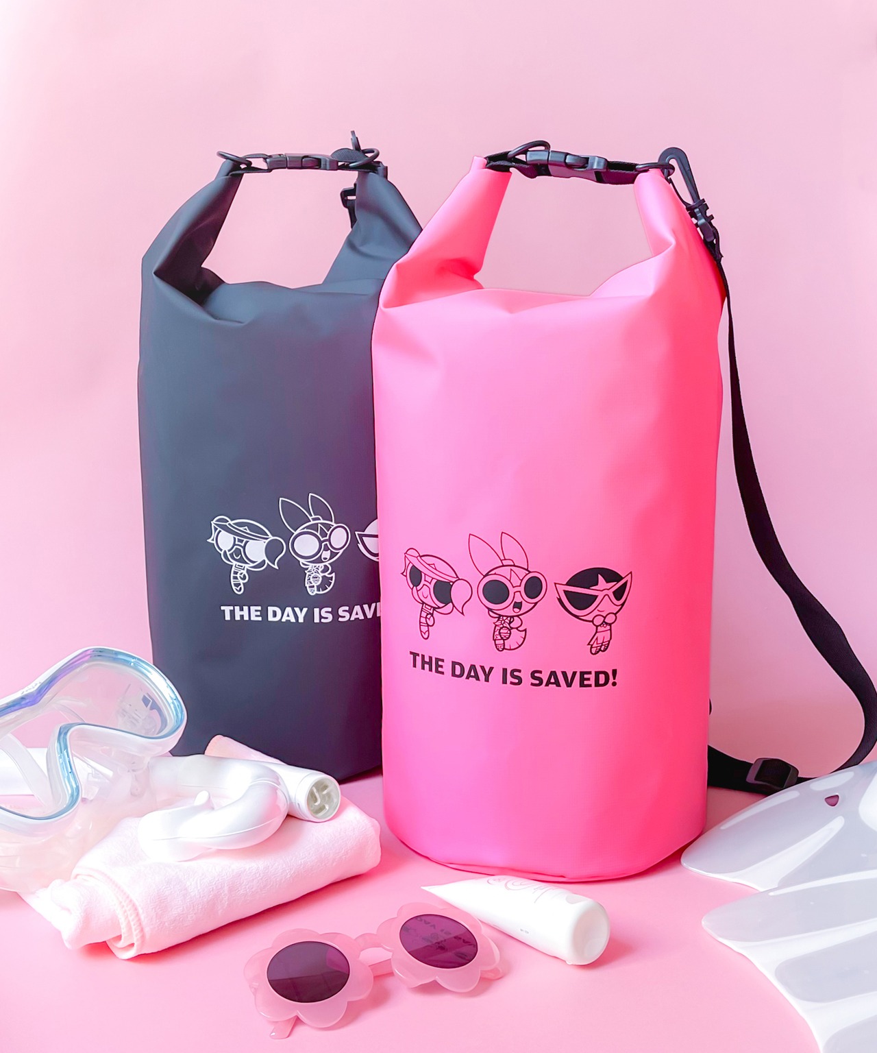 F261020_The Powerpuff Girls×Flapper プールバッグ - 1