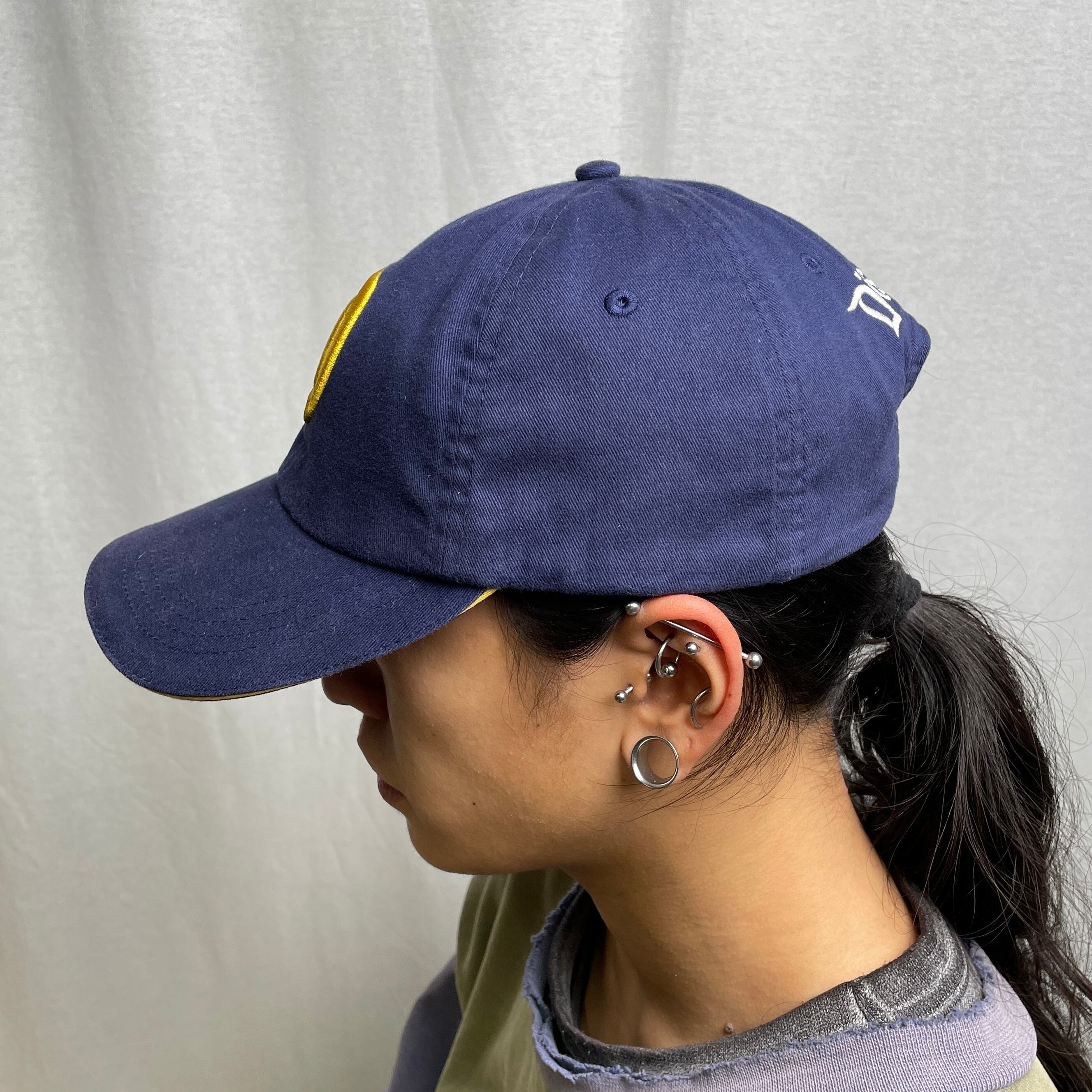 DISNEY LAND RESORT ディズニーランド ベースボールキャップ ロゴ刺繍