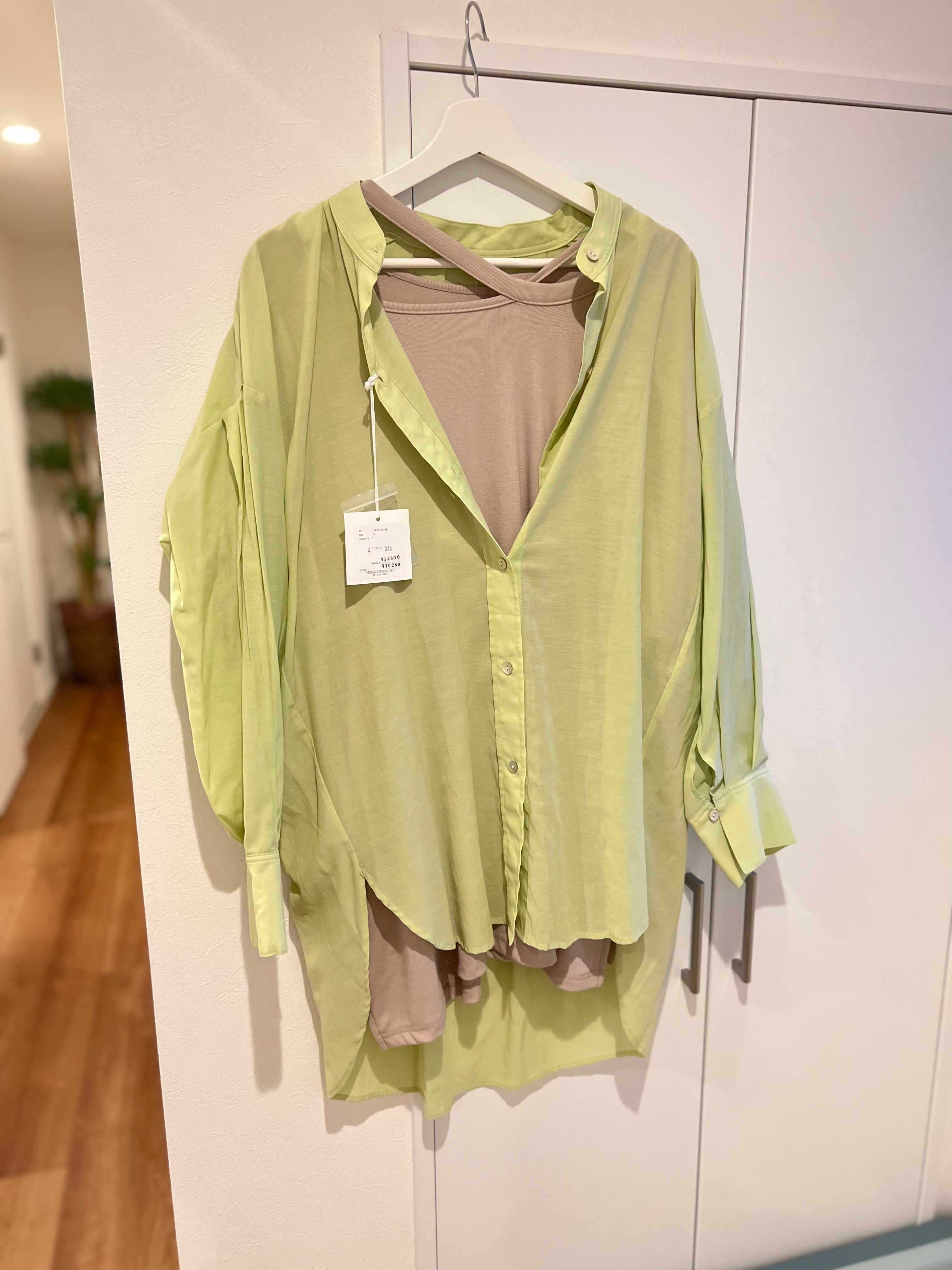 【CHIGNON】前後着用アシメストラップBIG TEE