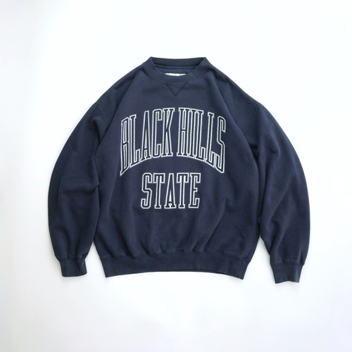 【GEAR】90's College Logo Sweatshirt Navy M