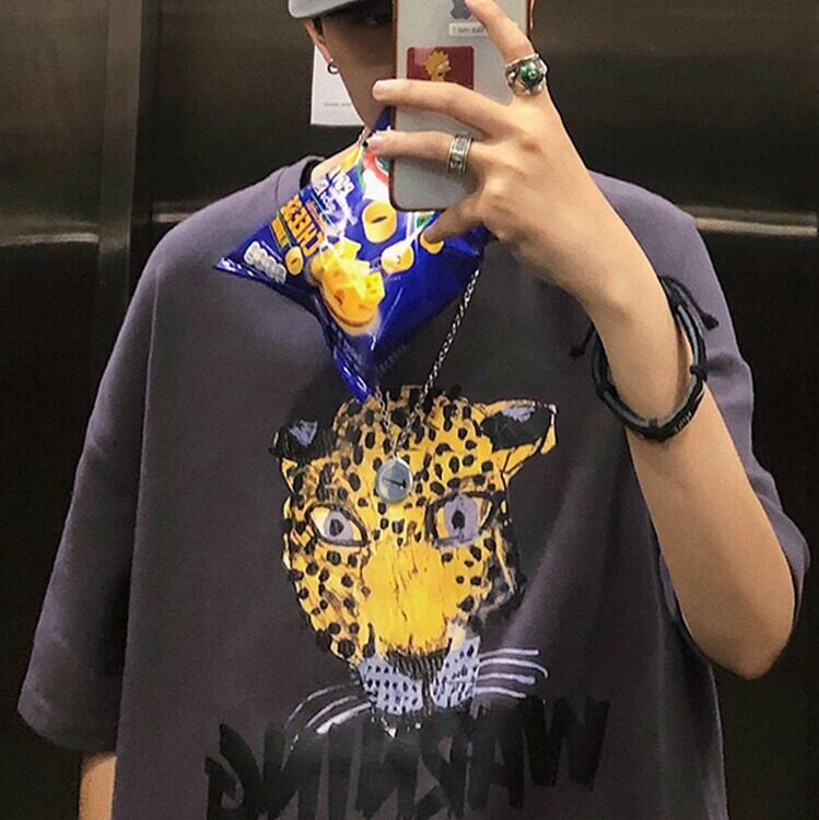 全3色 Tシャツ カットソー プリント カジュアル シンプル