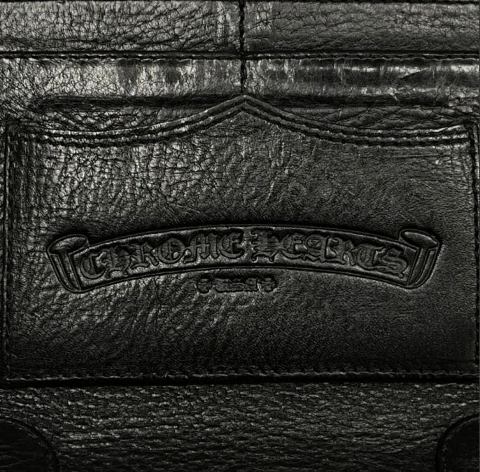 CHROME HEARTS クロムハーツ Multi Color Cross Patch Round Zip