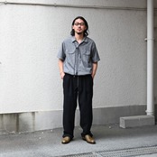 OLD JOE / GATHERED WAIST MARLBORO SHIRTS (Short-sleeve)