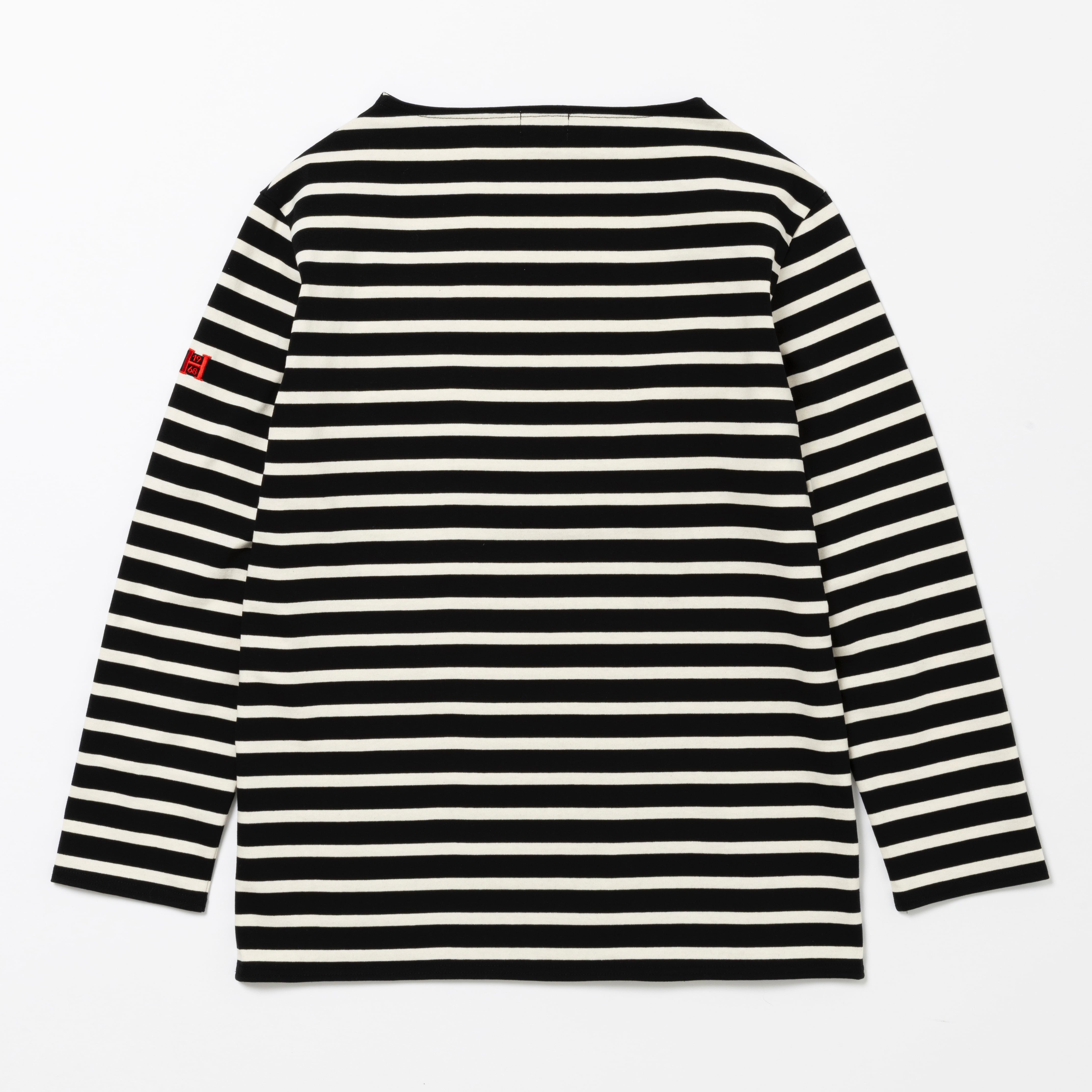 コーヘン　ボーダーバスクシャツ　L BORDER BASQUE SHIRT - BLACK×WHITE - | HACHI.THE SHIBUTORA FACTORY