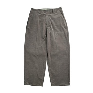 STRETCH SUCKER CORD TAPERED BAGGY PT / ストレッチサッカーコードテーパードバギーパンツ(BEIGE)
