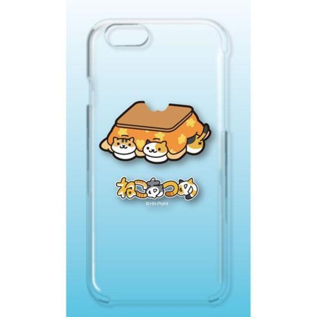 【ねこあつめ】 スマートフォンケース こたつ【iPhone6】