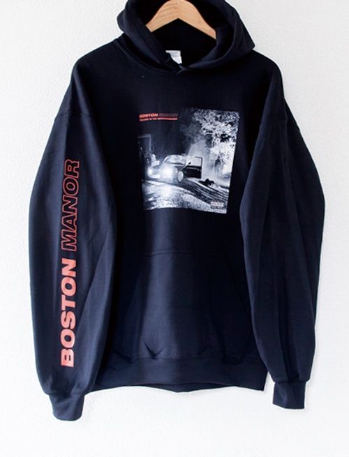 【BOSTON MANOR】Welcome To The Neighborhood Hoodie (Black)