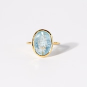 【11号】アクアマリン リング