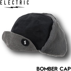 ELECTRIC エレクトリック BOMBER CAP 帽子 耳当て付きキャップ イヤーフラップ E25FC15 BLK 日本代理店正規品