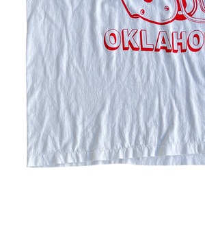Vintage 80-90s XL FUCK T-shirt -OKLAHOMA-