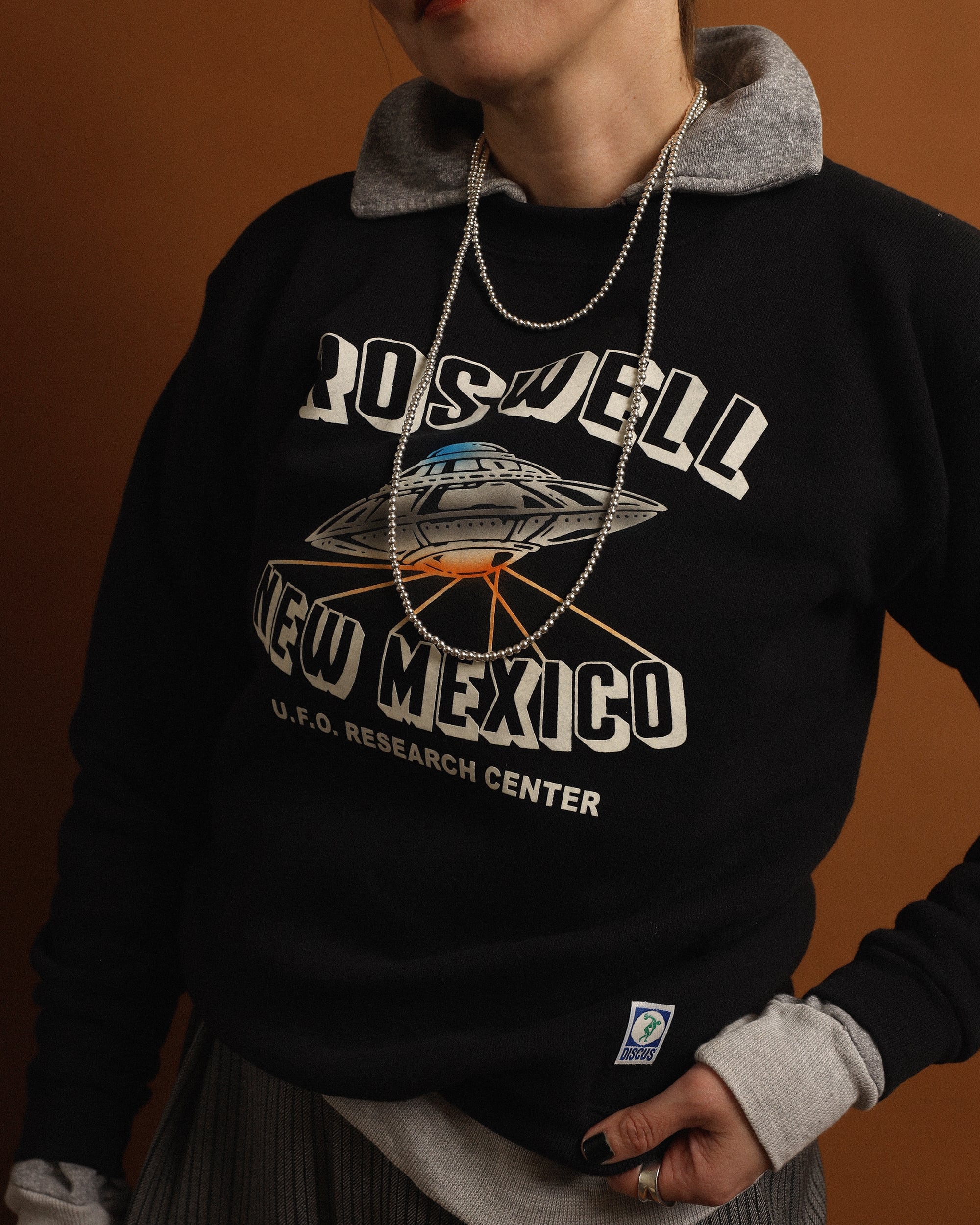 【美品】witty vintage オリジナル　スウェット　オーガニックコットン 美品】witty vintage オリジナル スウェット オーガニックコットン