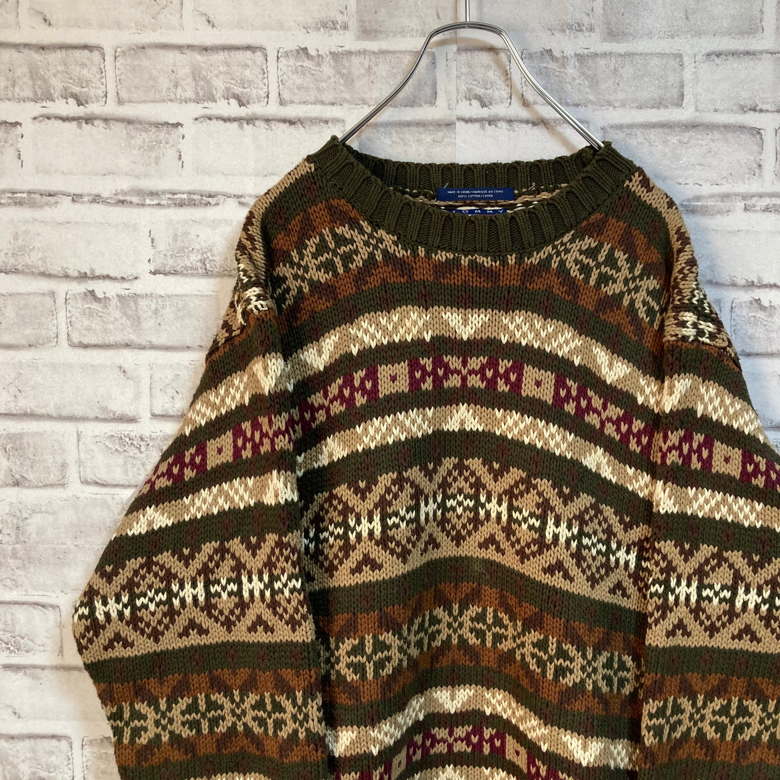 【TOMMY HILFIGER】Knit L相当 “OLD TOMMY” トミー ...