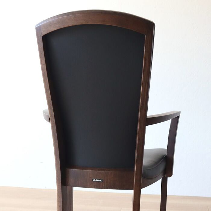 カリモク 肘付ダイニングチェア CT7820 モカブラウン ネオスムース カリモク 肘付ダイニングチェア CT7820 モカブラウン ネオスムース