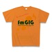   fm GIG オリジナルTシャツ（オレンジ）