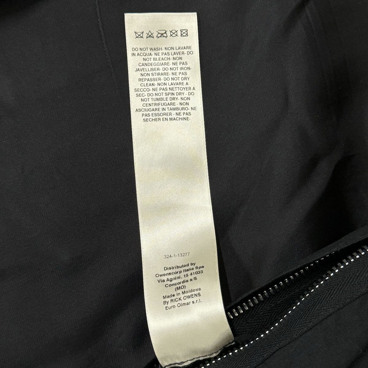 Rick Owens/リックオウエンス【19AW】DUSTULATOR JKT 切替 Rick Owens/リックオウエンス【19AW】DUSTULATOR JKT 切替
