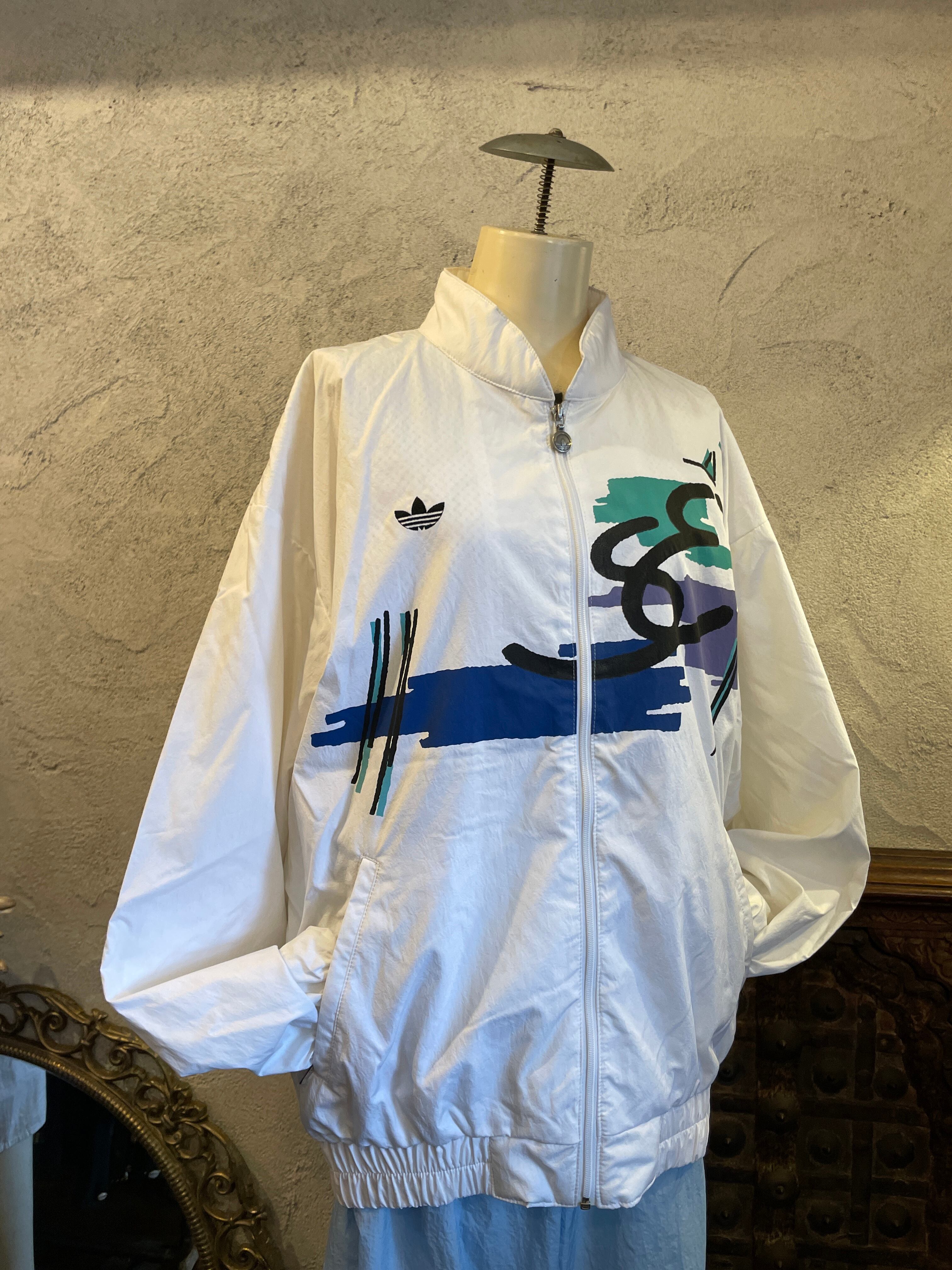 アディダス ステファンエドバーグモデル '89 ポロシャツ+ジャケット アディダス ステファンエドバーグモデル 80's ジャケットヴィンテージ