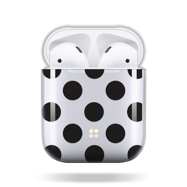 CaseStudi ケーススタディ PRISMART AirPods Case 2018 エアーポッズ ハード ケース 男女兼用ドット 水玉  Polka Dot 国内正規品