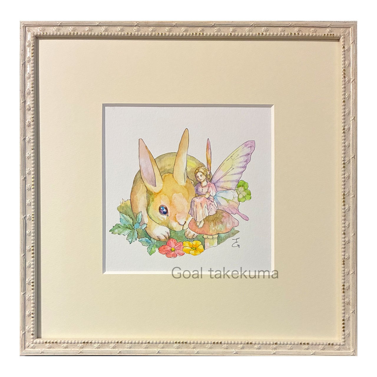 額装付き 柚木沙弥郎 日本民藝館 「型染山羊文暖簾」限定ポスター | Pay ID