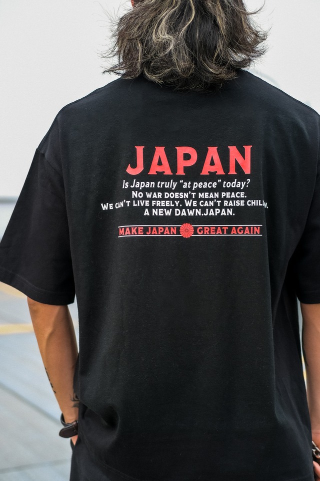 "TRUE PEACE" S/S-T-shirts // BLACK