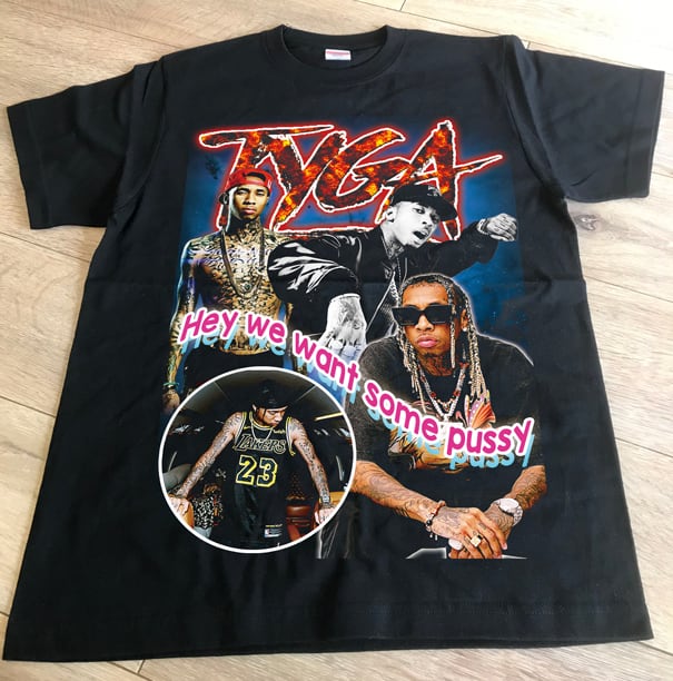 【超人気】TYGA★RAPTシャツ★CLUBで彼の曲を聞かない日はないほど★限定販売★