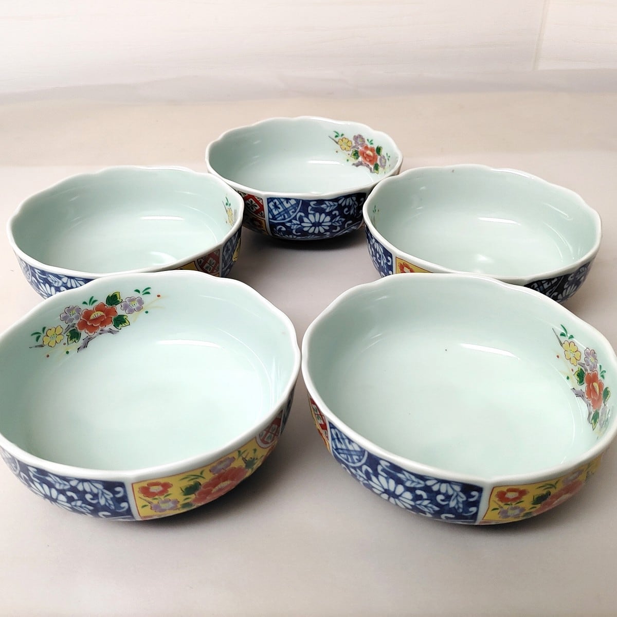 有田焼・夢彩磁器・小鉢揃・10客セット・和食器・No.230405-27・梱包