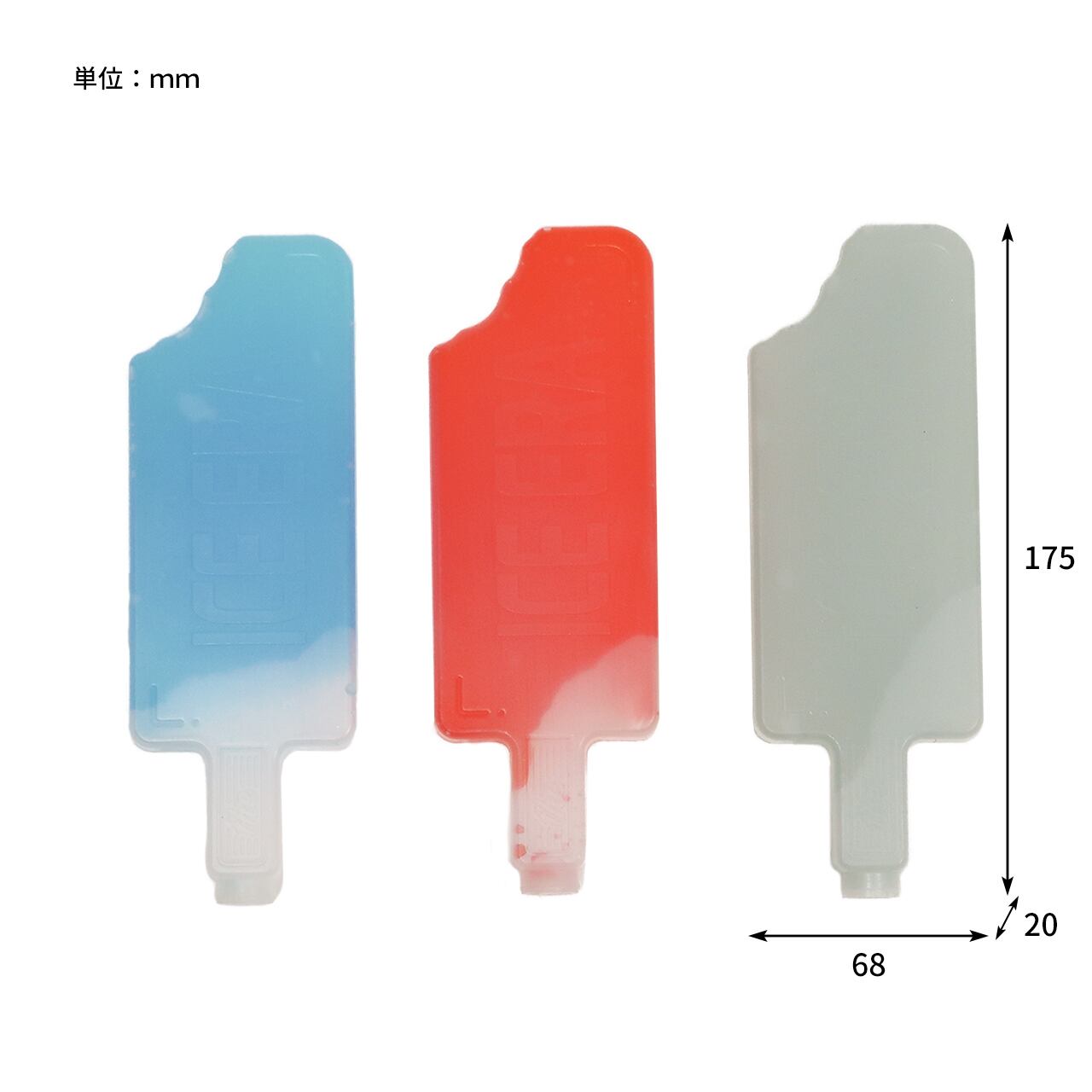 POST GENERALポストジェネラル】THE ICE ERA MINI ICE BRICK ICEPOP
