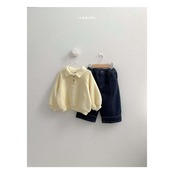 【取寄】minirobe ボーイカラーのスウェット｜冬服｜韓国子供服