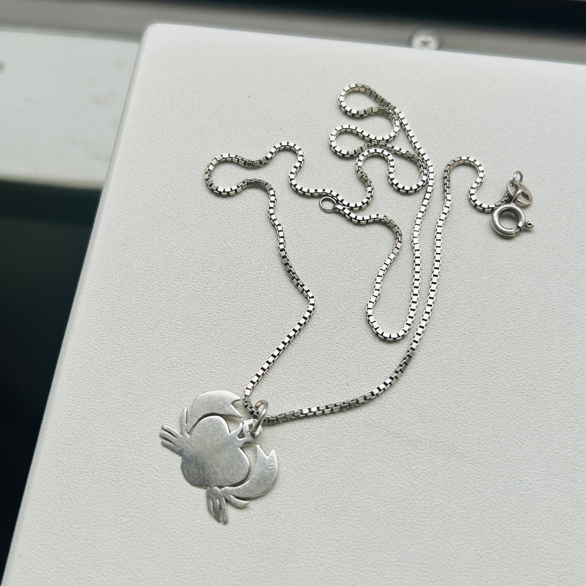 フランスシルバー925 【カニハート】DEADSTOCKチャーム | Milo