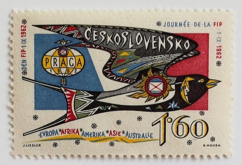 国際切手展 / チェコスロバキア 1962