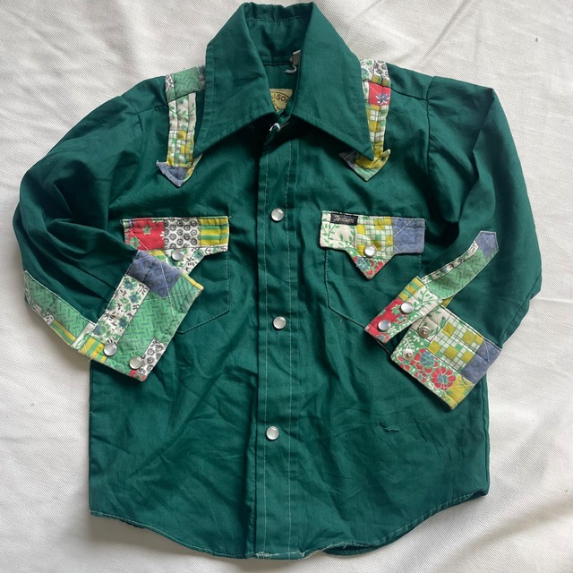 70s～Tex Son western shirt