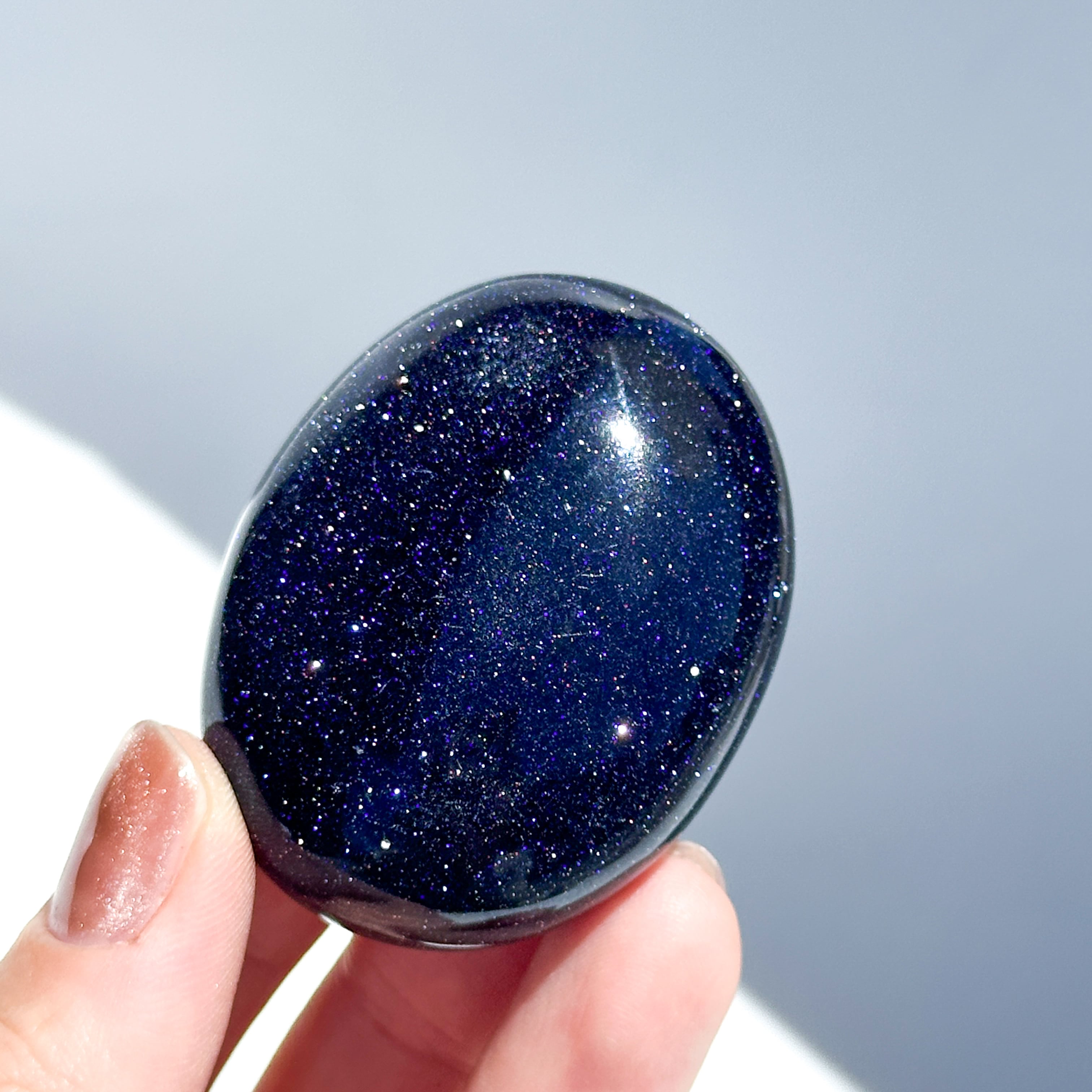 ブルーゴールドストーン パーム02◇ Blue Gold Stone ◇ インテリア
