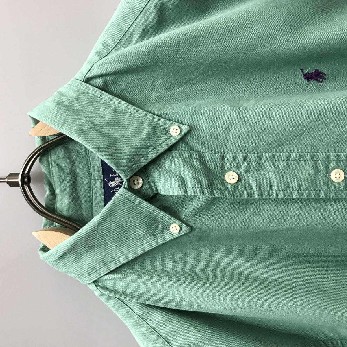 90年代 ラルフローレン Ralph Lauren SHIRTS 長袖 コットンツイル