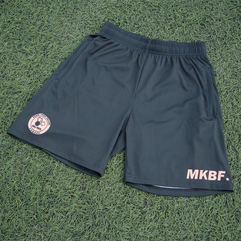 MKBF. TRAINING Shorts - GREEN | MK BALL FIELD.
